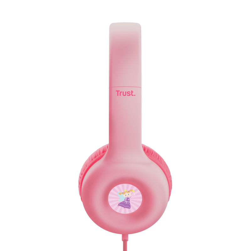 Trust Nouna Kopfhörer Kabelgebunden Kopfband Anrufe/Musik Pink