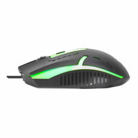 Manhattan 190206 Maus Gaming Beidhändig USB Typ-A Optisch 1500 DPI