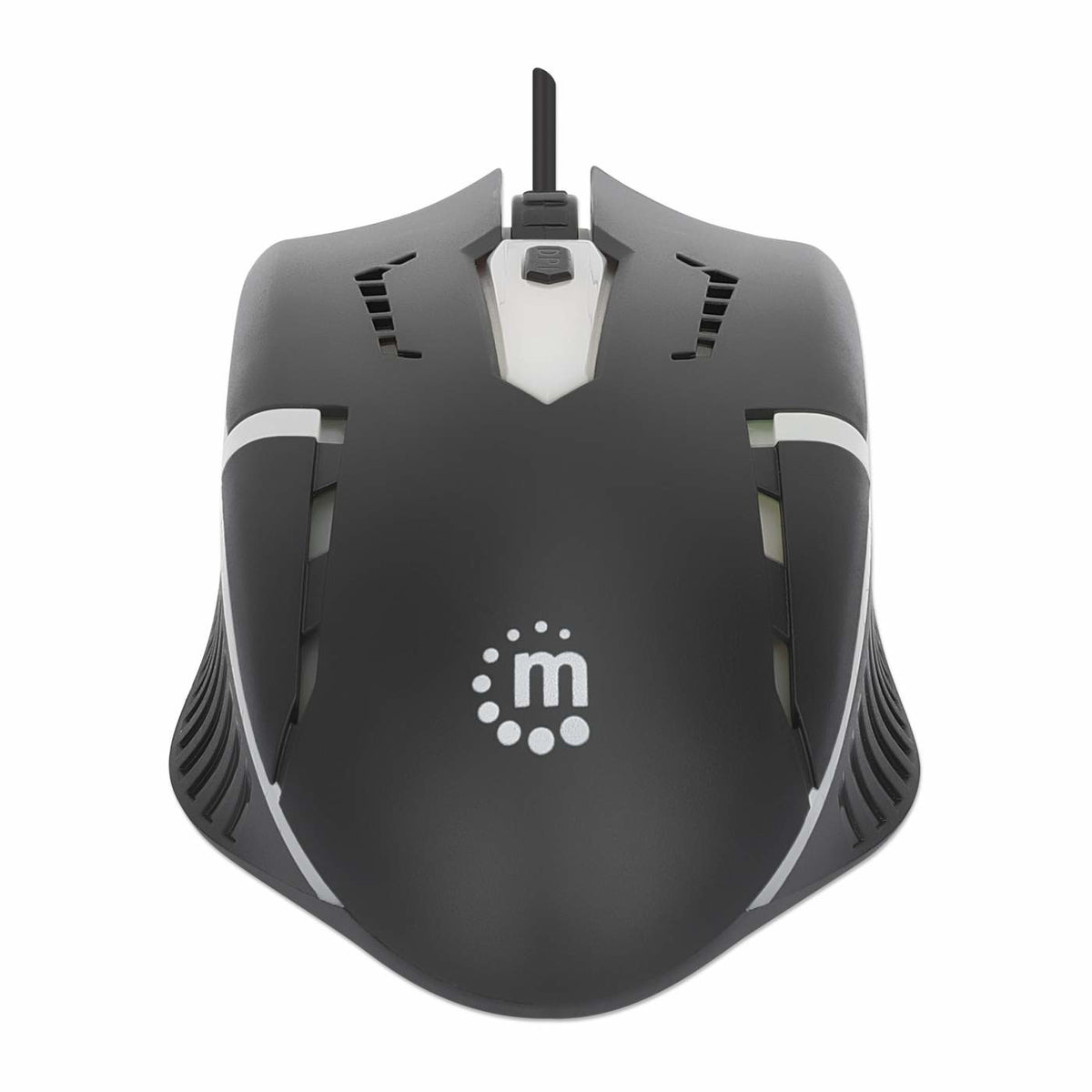 Manhattan 190206 Maus Gaming Beidhändig USB Typ-A Optisch 1500 DPI