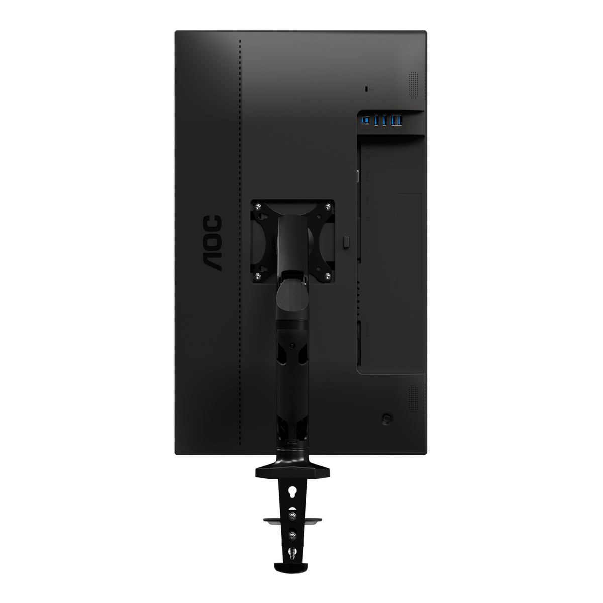 AOC AS110D0 Support de fixation bureau pour écran plat 81,3 cm (32") Bureau/Banc Noir