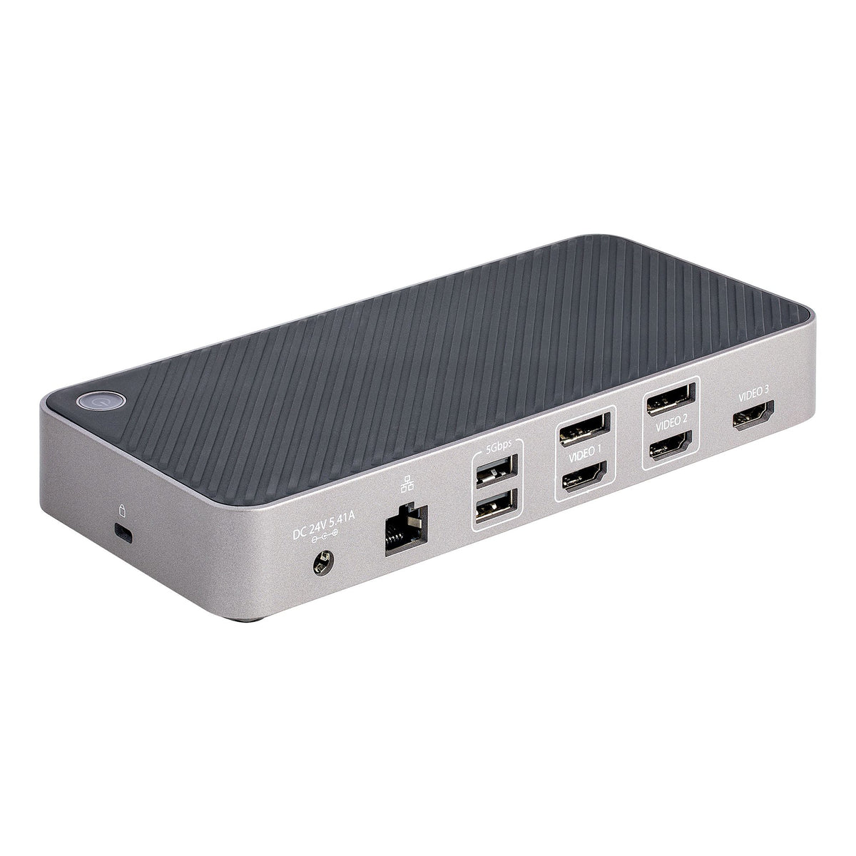 StarTech.com USB-C Drei Monitor Dockingstation - HDMI/DP Dreifach 4K USB C Dock - 5x USB Hub - GbE - 100W PD - Universelle Multi-Monitor Dockingstation - Thunderbolt 3/4 Kompatibel