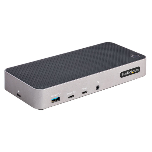 StarTech.com USB-C Drei Monitor Dockingstation - HDMI/DP Dreifach 4K USB C Dock - 5x USB Hub - GbE - 100W PD - Universelle Multi-Monitor Dockingstation - Thunderbolt 3/4 Kompatibel