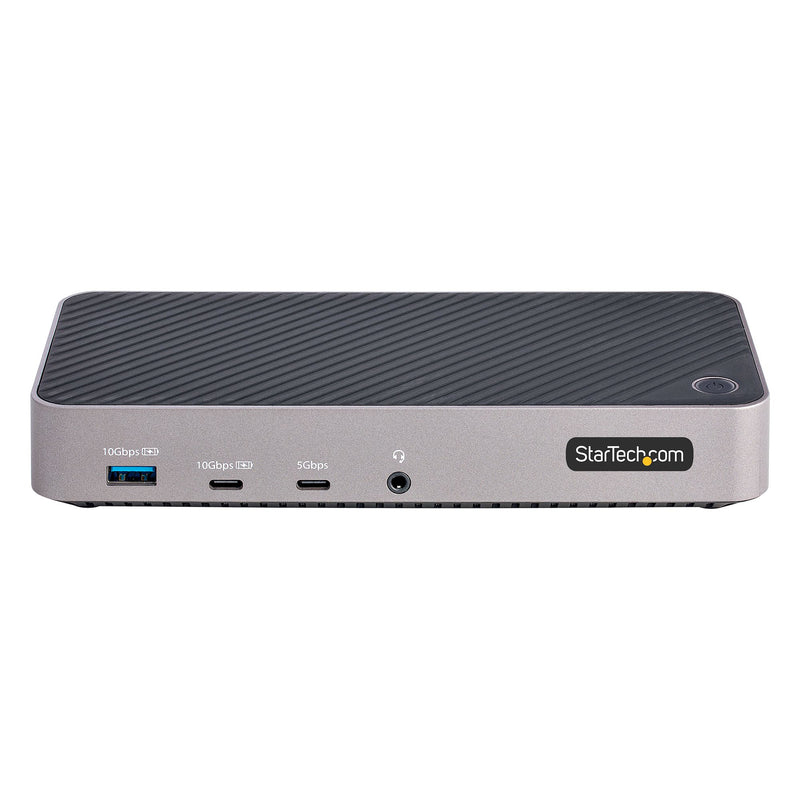 StarTech.com USB-C Drei Monitor Dockingstation - HDMI/DP Dreifach 4K USB C Dock - 5x USB Hub - GbE - 100W PD - Universelle Multi-Monitor Dockingstation - Thunderbolt 3/4 Kompatibel