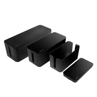 LogiLink KAB0077 Kabel-Organizer Universal Kabelgehäuse Schwarz 3 Stück(e)