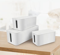 LogiLink KAB0078 Kabel-Organizer Universal Kabelgehäuse Weiß 3 Stück(e)