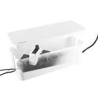 LogiLink KAB0078 Kabel-Organizer Universal Kabelgehäuse Weiß 3 Stück(e)