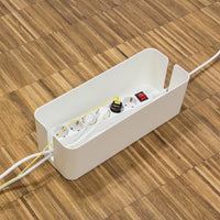 LogiLink KAB0078 Kabel-Organizer Universal Kabelgehäuse Weiß 3 Stück(e)