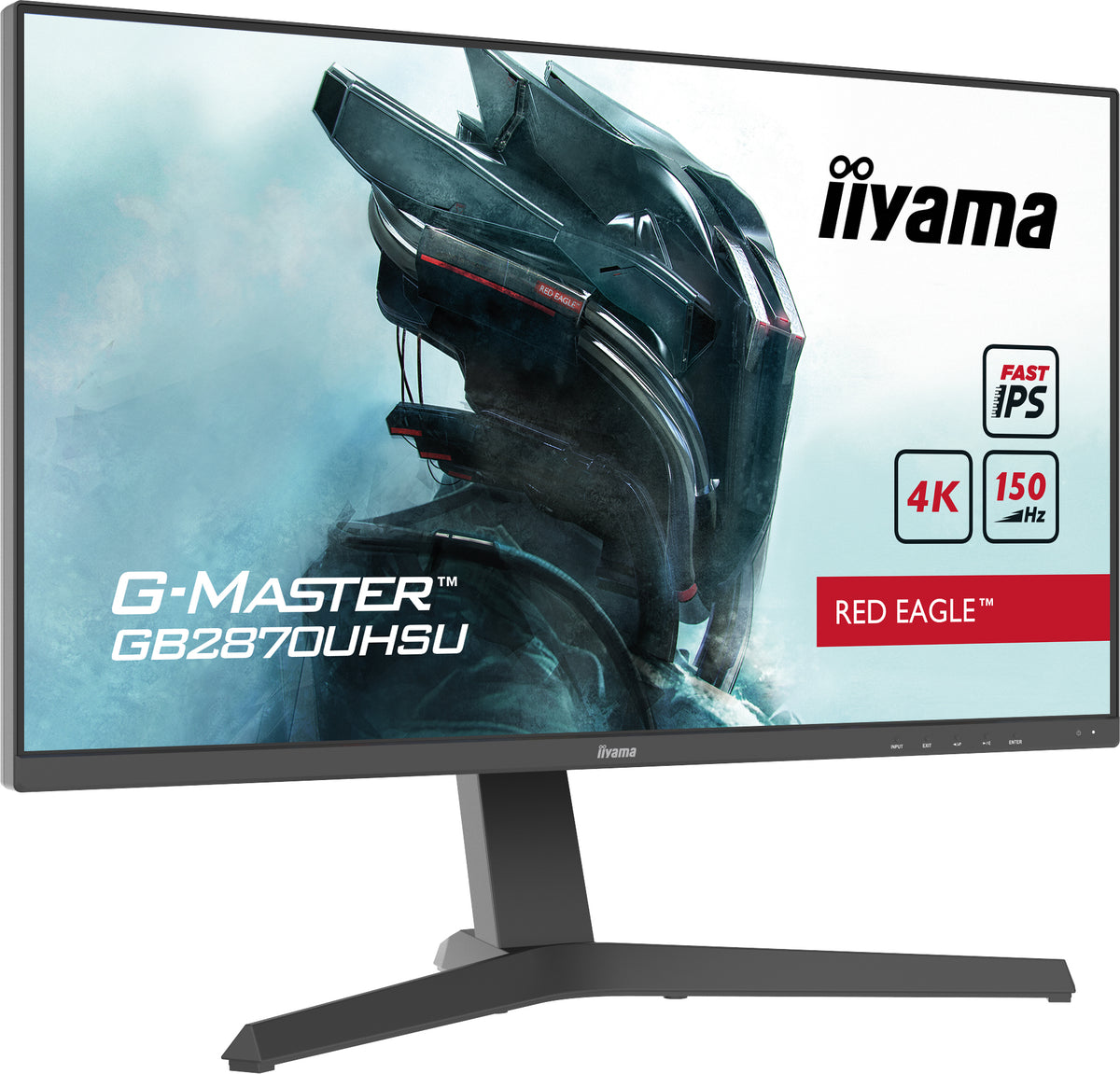 iiyama G-MASTER GB2870UHSU-B1 Computerbildschirm 71,1 cm (28") 3840 x 2160 Pixel 4K Ultra HD LED Schwarz