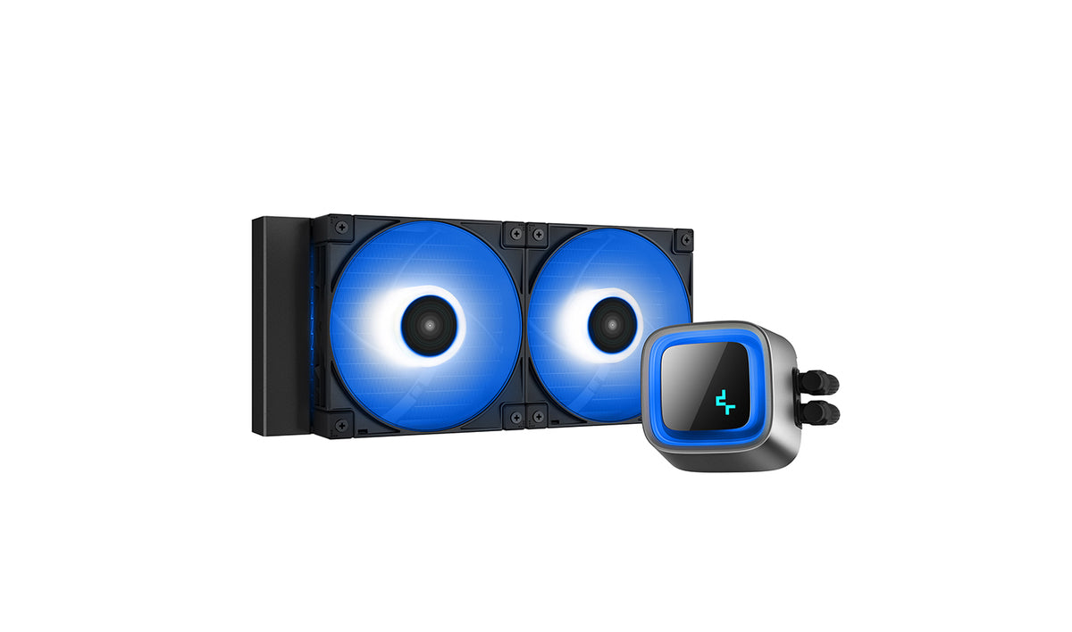 DeepCool LS520 Refroidisseur de processeur tout-en-un 12 cm Noir 1 pièce(s)