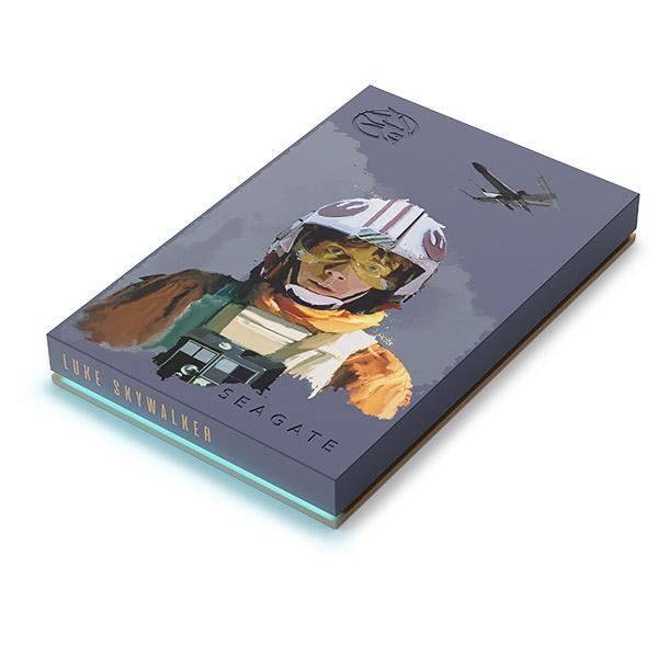 Seagate Game Drive Luke Skywalker™ Special Edition FireCuda Externe Festplatte 2 TB 1.8" 3.2 Gen 1 (3.1 Gen 1) Schwarz