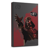 Seagate Game Drive Darth Vader™ Special Edition FireCuda Externe Festplatte 2 TB 3.2 Gen 1 (3.1 Gen 1) Schwarz, Rot