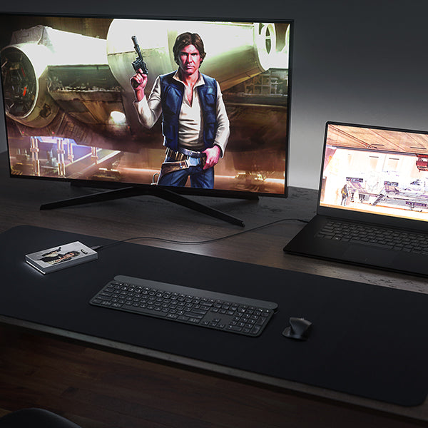 Seagate Game Drive Han Solo™ Special Edition FireCuda Externe Festplatte 2 TB 3.2 Gen 1 (3.1 Gen 1) Grau