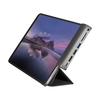 LogiLink UA0385 laptop-dockingstation & portreplikator USB Typ-C Schwarz, Silber