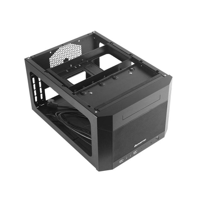 Chieftec CN-01B-OP Computer-Gehäuse Cube Schwarz