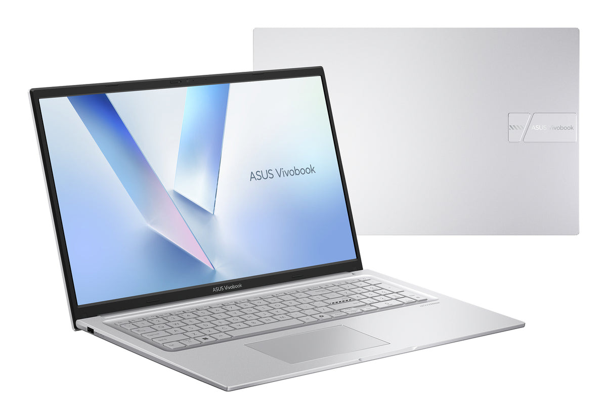 ASUS Vivobook 17 X1704MA-AU169W Intel Core 5 315 Laptop 43,9 cm (17.3") Full HD 8 GB DDR5-SDRAM 256 GB SSD Wi-Fi 6 (802.11ax) Windows 11 Home Silber