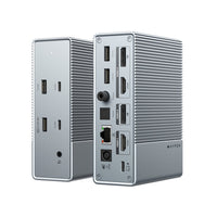 Targus HDG215-EUZ laptop-dockingstation & portreplikator USB 3.2 Gen 2 (3.1 Gen 2) Type-C Silber