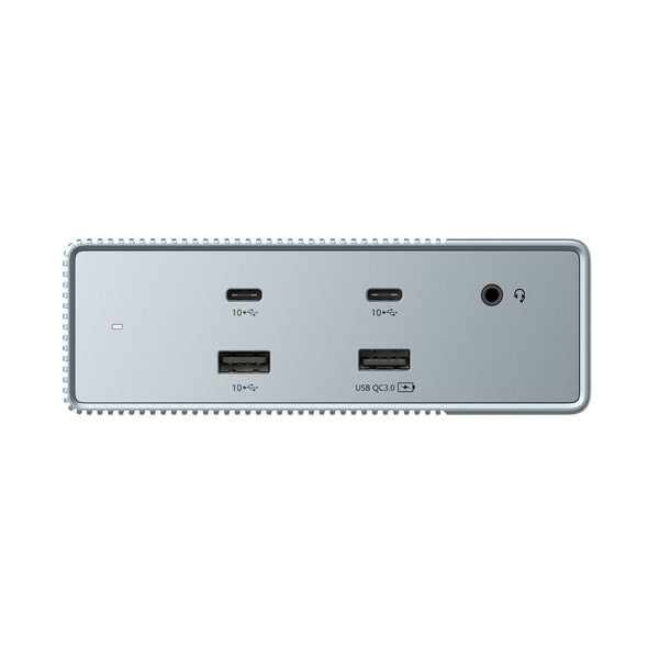 Targus HDG215-EUZ laptop-dockingstation & portreplikator USB 3.2 Gen 2 (3.1 Gen 2) Type-C Silber
