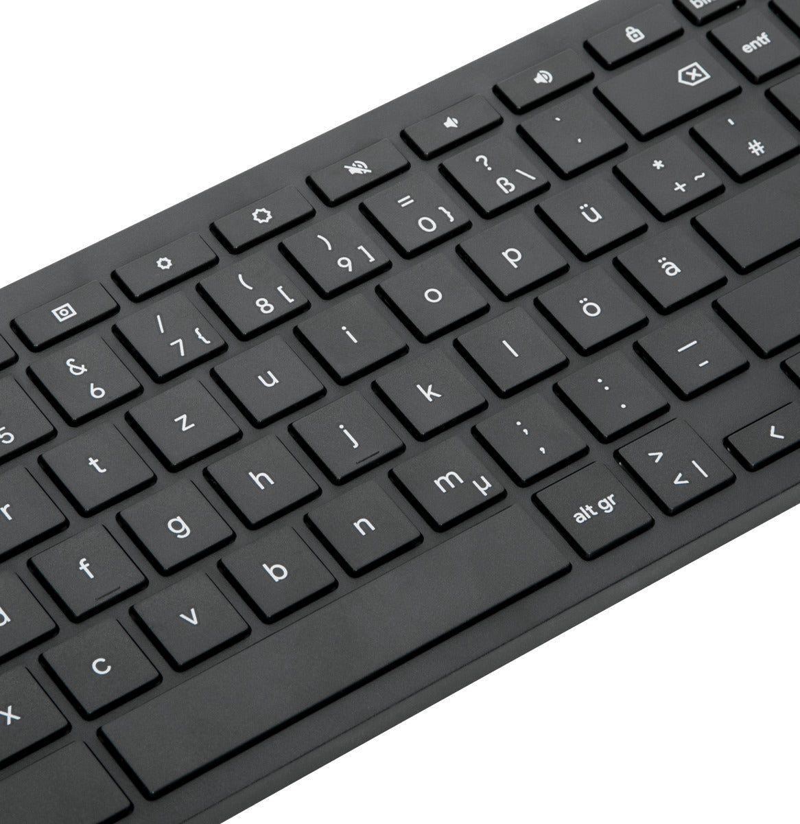 Targus Keyboards Tastatur Haus Bluetooth QWERTZ Deutsch Schwarz