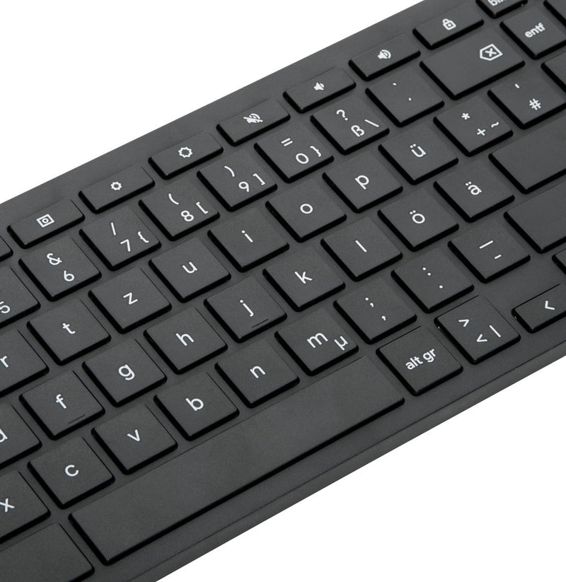 Targus Keyboards Tastatur Haus Bluetooth QWERTZ Deutsch Schwarz