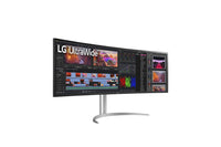 LG 49WQ95X-W Computerbildschirm 124,5 cm (49") 5120 x 1440 Pixel Dual QHD Weiß