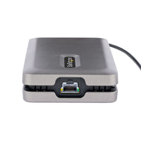 StarTech.com USB C Multiport Adapter-Docking Station - USB-C auf DP Alt Mode/4k HDMI/VGA, Dual Monitor Laptop Dockingstation, 100W PD, Ethernet, USB-C Mini Dock/MST Adapter/Reiseadapter