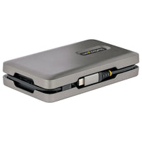 StarTech.com USB C Multiport Adapter-Docking Station - USB-C auf DP Alt Mode/4k HDMI/VGA, Dual Monitor Laptop Dockingstation, 100W PD, Ethernet, USB-C Mini Dock/MST Adapter/Reiseadapter