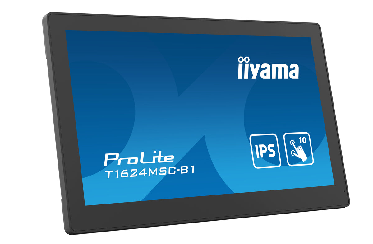 iiyama T1624MSC-B1 Computerbildschirm 39,6 cm (15.6") 1920 x 1080 Pixel Full HD LED Touchscreen Schwarz