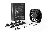 be quiet! SILENT WINGS 4 | 120mm PWM high-speed Computergehäuse Ventilator 12 cm Schwarz 1 Stück(e)