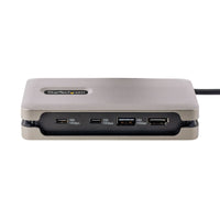 StarTech.com USB C Multiport Adapter-Dockingstation, USB-C Auf HDMI 2.0b 4K 60Hz, HDR, USB Hub, Ethernet, 100W PD, Thunderbolt 3/USB C Mini Dock/Reiseadapter, Laptop Docking Station