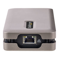 StarTech.com USB C Multiport Adapter-Dockingstation, USB-C Auf HDMI 2.0b 4K 60Hz, HDR, USB Hub, Ethernet, 100W PD, Thunderbolt 3/USB C Mini Dock/Reiseadapter, Laptop Docking Station