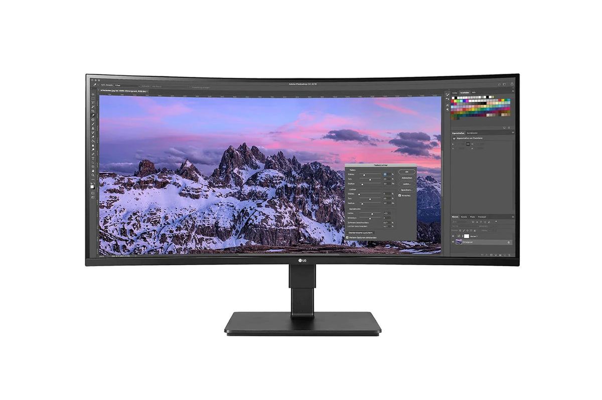 LG 35BN77CP-B.AEU Computer Monitor 88.9 cm (35") 3440 x 1440 Pixels Quad HD LED Black