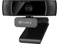 Sandberg 134-38 Webcam 2,07 MP 1920 x 1080 Pixel USB 2.0 Schwarz