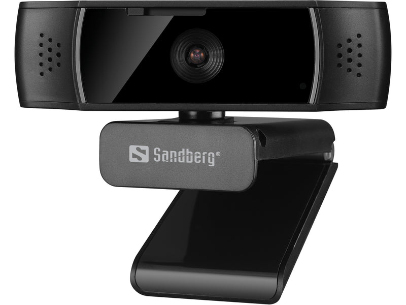 Sandberg 134-38 Webcam 2,07 MP 1920 x 1080 Pixel USB 2.0 Schwarz