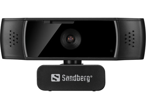 Sandberg 134-38 Webcam 2,07 MP 1920 x 1080 Pixel USB 2.0 Schwarz
