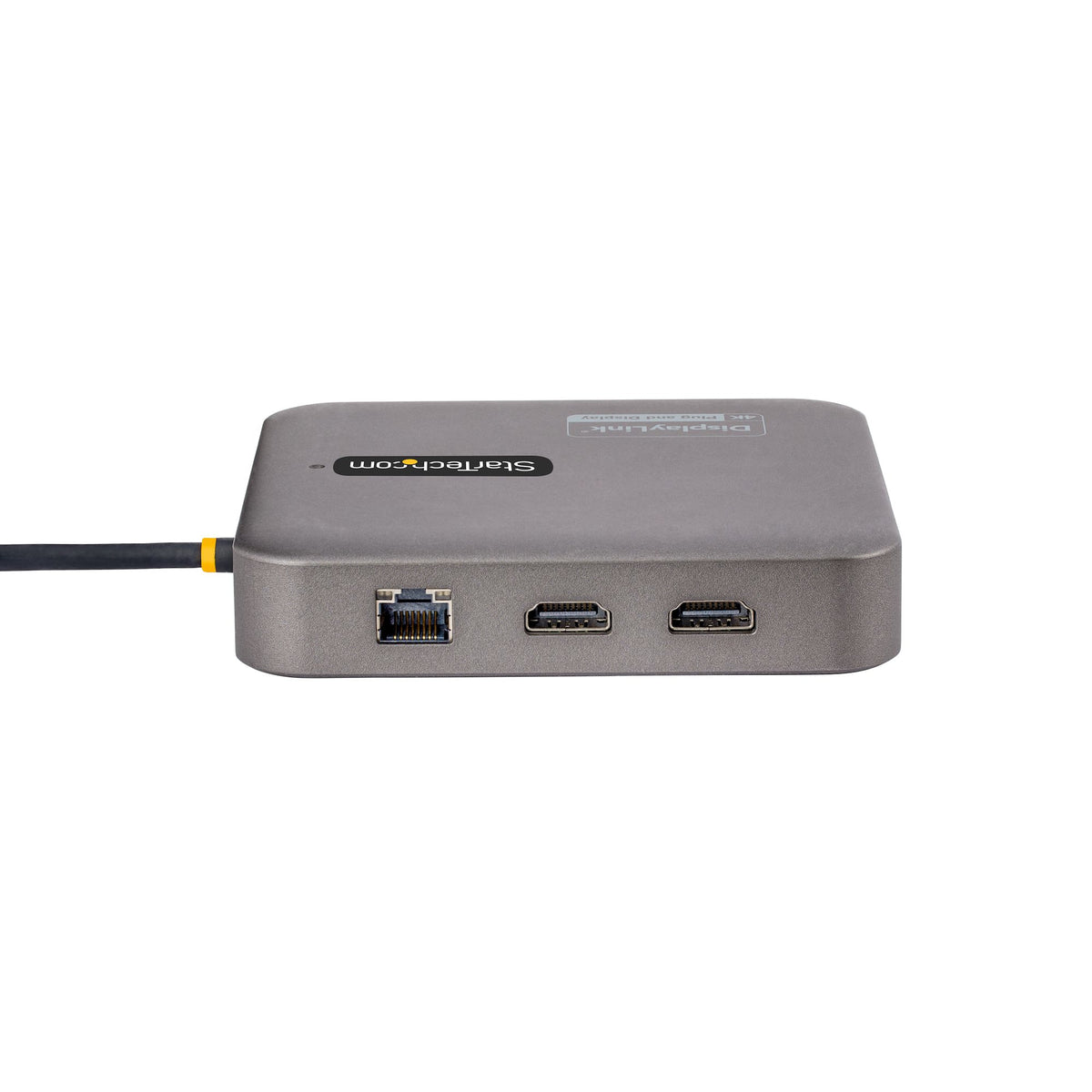 StarTech.com USB C Docking Station, Dual 4K 60Hz HDMI kompatibel mit Macbook Pro (M1/M2/M3/M4) und Windows, USB-A/USB-C 10Gbps Hub, 100W Power Delivery, GbE, SD, 56cm Kabel