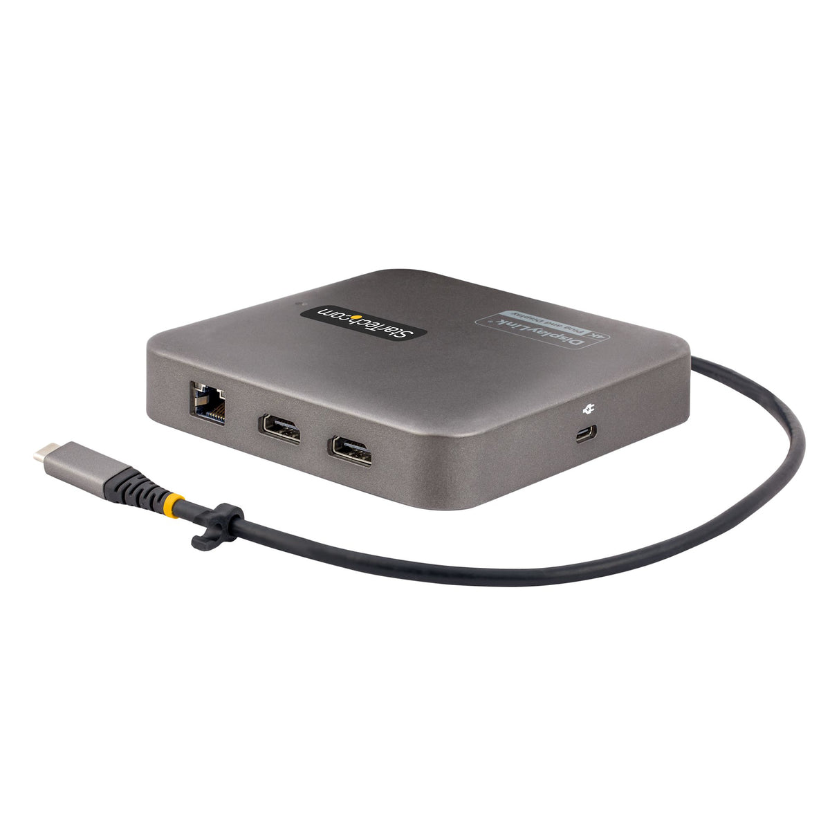 StarTech.com USB C Docking Station, Dual 4K 60Hz HDMI kompatibel mit Macbook Pro (M1/M2/M3/M4) und Windows, USB-A/USB-C 10Gbps Hub, 100W Power Delivery, GbE, SD, 56cm Kabel