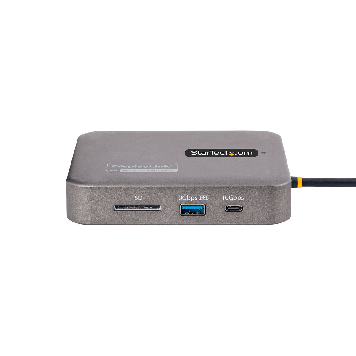 StarTech.com USB C Docking Station, Dual 4K 60Hz HDMI kompatibel mit Macbook Pro (M1/M2/M3/M4) und Windows, USB-A/USB-C 10Gbps Hub, 100W Power Delivery, GbE, SD, 56cm Kabel