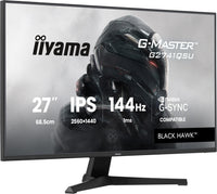 iiyama G-MASTER G2741QSU-B1 Computerbildschirm 68,6 cm (27") 2560 x 1440 Pixel 4K Ultra HD QLED Schwarz
