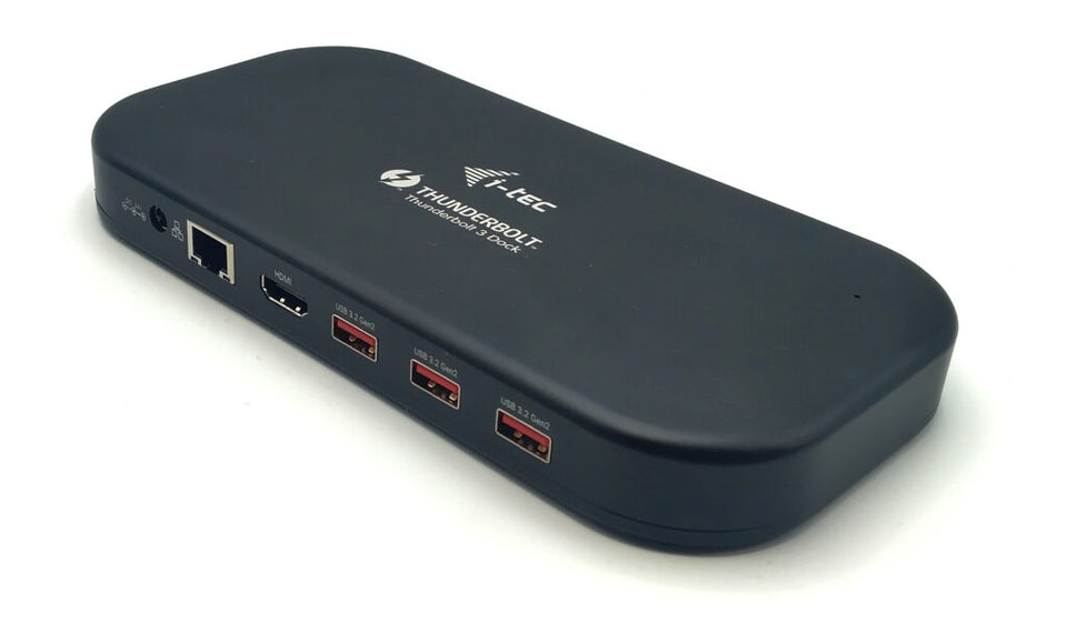 i-tec Thunderbolt 3/USB-C Dual 4K Docking Station + Câble USB-C vers DisplayPort (1,5 m) + Power Delivery 60W