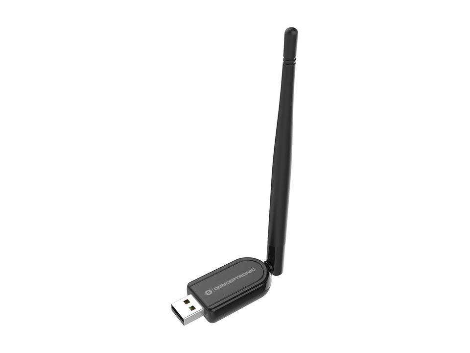Adaptateur USB Bluetooth 5.1 Conceptronic ABBY avec antenne externe et longue portée