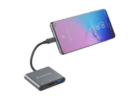 Conceptronic DONN Multifunktionaler 3-in-1 USB Adapter, HDMI, USB 3.0, USB PD