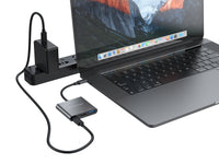 Conceptronic DONN Multifunktionaler 3-in-1 USB Adapter, HDMI, USB 3.0, USB PD