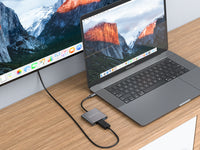 Conceptronic DONN Multifunktionaler 3-in-1 USB Adapter, HDMI, USB 3.0, USB PD