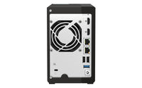 QNAP TS-253E NAS Tower Intel® Celeron® J6412 8 GB 0 TB QNAP QTS Schwarz