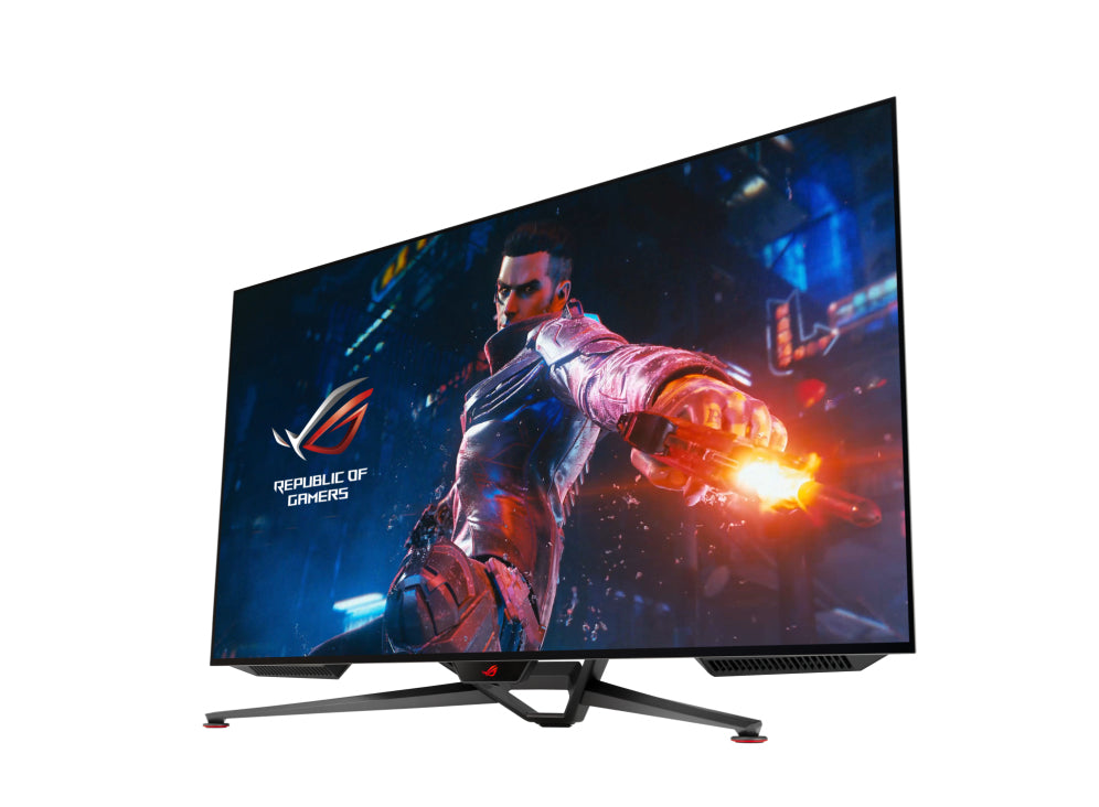 ASUS ROG Swift PG48UQ Computerbildschirm 120,7 cm (47.5") 3840 x 2160 Pixel 4K Ultra HD OLED Schwarz