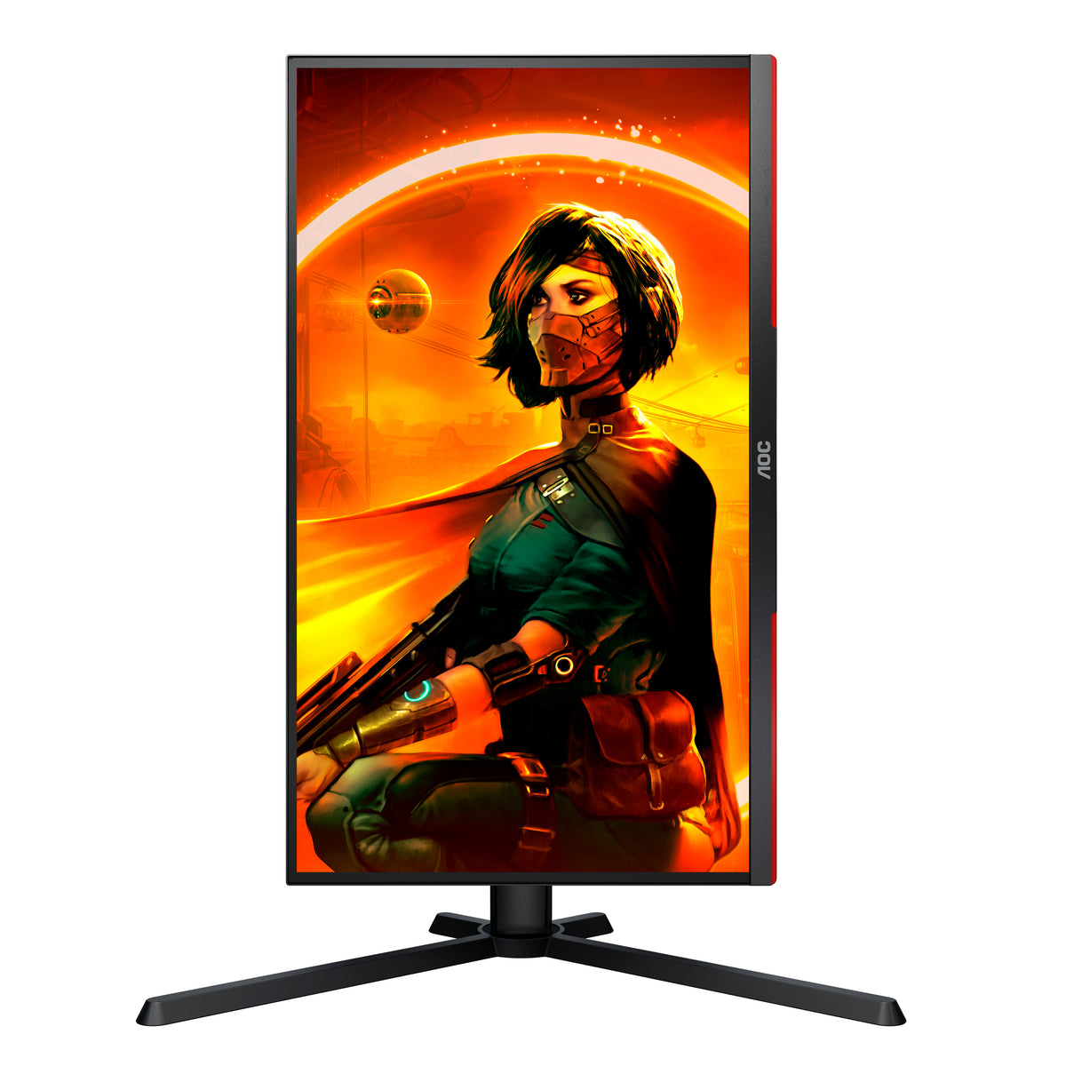 AOC G3 25G3ZM/BK Computerbildschirm 62,2 cm (24.5") 1920 x 1080 Pixel Full HD Schwarz, Rot