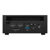 ASUS ExpertCenter PN64-S5017MDE1 Intel® Core™ i5 i5-13500H 8 GB DDR5-SDRAM 256 GB SSD Mini PC Mini-PC Schwarz
