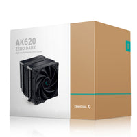 DeepCool AK620 ZERO DARK Prozessor Luftkühlung 12 cm Schwarz 1 Stück(e)