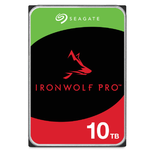 Seagate IronWolf Pro ST10000NT001 Interne Festplatte 10 TB 7200 RPM 256 MB 3.5" Serial ATA III