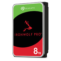 Seagate IronWolf Pro ST8000NT001 Interne Festplatte 8 TB 7200 RPM 256 MB 3.5" Serial ATA III